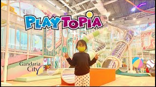 PLAYTOPIA GANDARIA CITY MALL ANAK PUAS BERMAIN [upl. by Arataj]