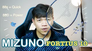 Ep  29  รีวิวไม้ MIZUNO Fortius 10 Power  Quick [upl. by Drofxer73]