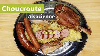 RECETTE DE LA VERITABLE CHOUCROUTE ALSACIENNE [upl. by Marquita]