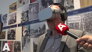 Virtueel inkijkje in het Achterhuis via VR bril [upl. by Ittap]