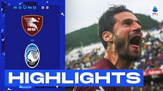 SalernitanaAtalanta 10  Candreva secures late win for hosts Goals amp Highlights  Serie A 202223 [upl. by Dibru]