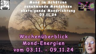 Wochenüberblick  MondEnergien vom 0311 bis 091124 [upl. by Brighton]