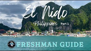 Freshman Guide to El Nido Philippines  boat trips [upl. by Ecnav]