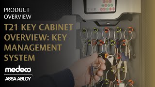 Medeco T21 Key Cabinet Key Management System  Medeco Locks [upl. by Ecinuahs]