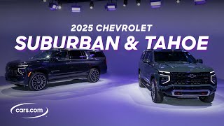 2025 Chevrolet Tahoe and Suburban Up Close Smoother Supersize SUVs [upl. by Henning609]