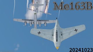 WarThunder SB gameplay シミュレーター Me163B スターリングラード冬 Winter Stalingrad air simulator battles [upl. by Nahtal]