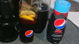 Cherry Pepsi Max Sodastream review 🍒 [upl. by Aneram]