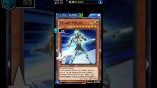 My Galaxy eyes deck  YuGiOh Duel Links yugioh shorts duellinks [upl. by Anadal65]