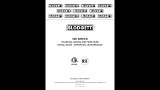 BLODGETT 901 01 PDF MANUAL [upl. by Anelys]