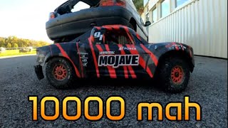 Test des nouvelles batteries 6s 10000mah PARTIE 1 Sur arrma mojave 6s [upl. by Emma]