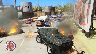 GTA 4 TBOGT  APC Tank Rampage 15 [upl. by Liesa]