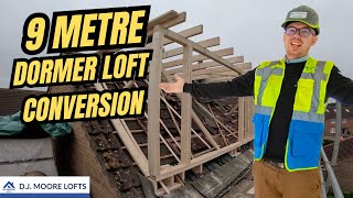 9 Metre Dormer Loft Conversion  DJ Moore Lofts [upl. by Eelanna757]