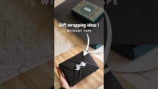 No tape  Gift wrap idea Episode1🎀 diy [upl. by Chadburn]