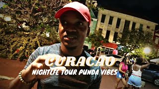 Busy Night in Willemstad Curacao  PUNDA Vibes amp Nightlife TOUR [upl. by Ferwerda398]