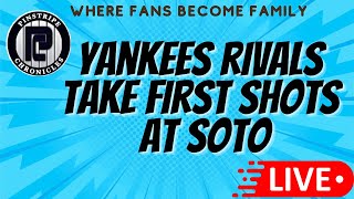 Yankees Rivals Take First Shots At Soto [upl. by Sukramal706]