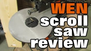 WEN 3920 Scroll Saw Review  Good Cheap Scroll Saw [upl. by Lais]