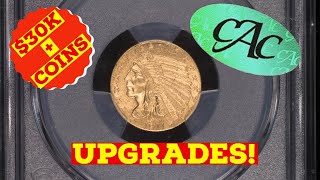 CAC Grading Unboxing 30k Coin Deal with Huge Upgrades Pcgs amp Ngc Coins [upl. by Lempres]