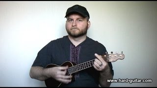 Nirvana Rape Me Ukulele Lesson how to play tutorial with tabs and chords Kurt Cobain [upl. by Nahgam357]