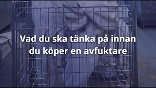 Avfuktare bäst i test 2024 Tips och råd om sorptionsavfuktare [upl. by Fabrin]