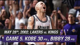 Sacramento Kings vs LA Lakers Game 5 Full Highlights  West Finals 2002 HD [upl. by Zohara]