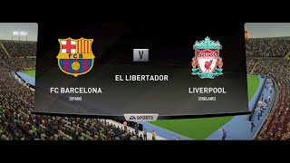 BARCELONA 10 LIVERPOOL I JUEGO 08 La Super Liga Clásica Videojuego Futbol Soccer [upl. by Liban799]