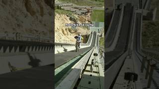 Motorbike Ski Jump 😮‍💨 [upl. by Goeselt]