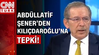 Abdullatif Şener quotKılıçdaroğlu seçilirse verdiği sözleri tutamazquot [upl. by Aerdnwahs]