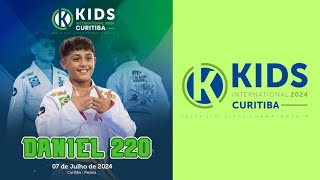 daniel 220 x whenzo ibjjf kids Curitiba 2024 [upl. by Fagan]