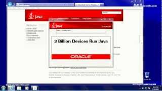 How to Update Java in Windows 7 [upl. by Onifur]