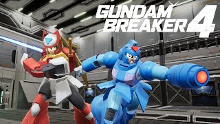 Megaman X and Zero Gundam Breaker 4 [upl. by Prosser]