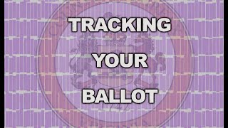 How to Track Your VotebyMail Ballot for the Nov 3 Election [upl. by Ainekahs854]