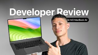 15quot M2 MacBook Air Review For Programming [upl. by Cavanagh489]