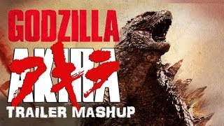 GODZILLA  Akira Trailer Mashup [upl. by Knick]