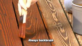 How to Apply a Clear Toner or SemiTransparent Wood Stain [upl. by Gregory]