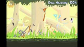 Angry Birds Mighty Eagle Walkthrough 612 [upl. by Drarehs]