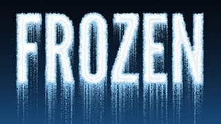 Photoshop CS6 Tutorial How to Make ICY FROZEN TEXT from Scratch [upl. by Leugim285]