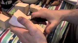 how to wood carving a face basics PART 2 of 3 beginner intermediate carve wooden [upl. by Barabbas]