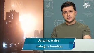 Ucrania y Rusia dialogan a la sombra de los ataques [upl. by Salinas]