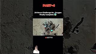 No oxygen 24 hours challenge dilraj bhai MRINDIANHACKER shortsvideo [upl. by Ahsennod775]