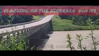 Nebraska River OVERFLOWS MUST SEE [upl. by Einahpets]