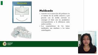 Fabricación de los lentes de contacto torneado centrifugado y moldeado [upl. by Hsekin332]