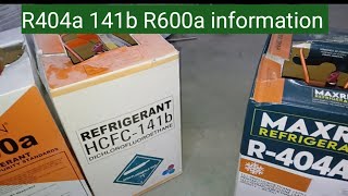 R404a R600a 141b refrigerant details zkmultitech [upl. by Nothgiel]