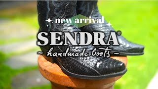 Cowboy Boots Exotic Leather Sendra Made in Spain [upl. by Aneleh]