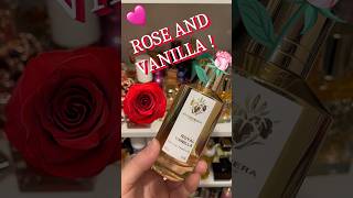 MANCERA Royal Vanilla  Roses and vanilla perfume 🩷 scent fragrance perfume sotd mancera [upl. by Avram]