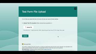 Power Automate Sending Microsoft Forms File Uploads as Email Attachments [upl. by Oran517]