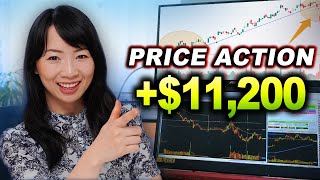 Price Action Trading  How I Made 11200 Reading THIS SIGNAL [upl. by Eatnoled]