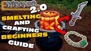 HYDRONEER 20  SMELTING and CRAFTING Guide For BEGINNERS [upl. by Arianna]