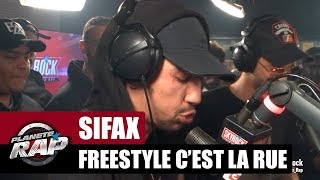 Sifax  Freestyle cest la rue PlanèteRap [upl. by Aeirdna]