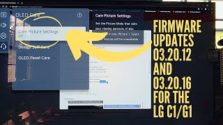 A Quick Rundown of LG C1G1 Update 032012032016 [upl. by Sihonn]