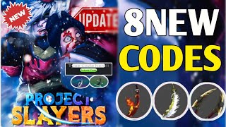 ⚠️November⚠️ ALL New Working Project Slayers Codes 2024 Project Slayers Roblox New Codes 2024 [upl. by Ecila247]